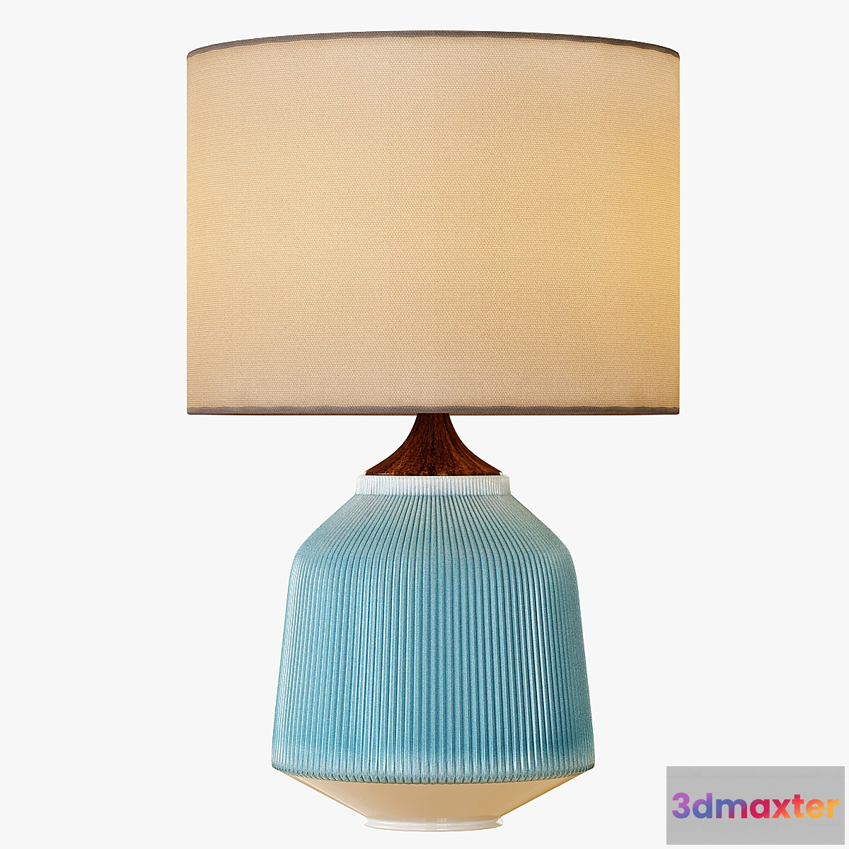 1473618 - Roar + Rabbit Ripple Ceramic Table Lamp 3D Max