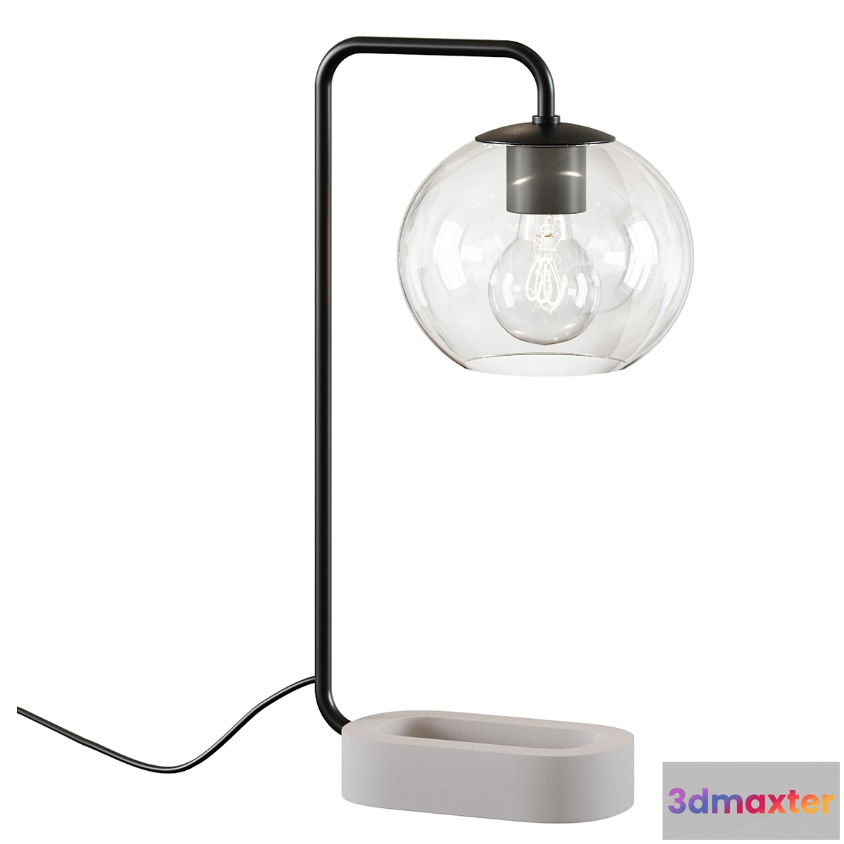 1476860 - Table lamp Concrete Core Table Lamp work lamp 3D Max