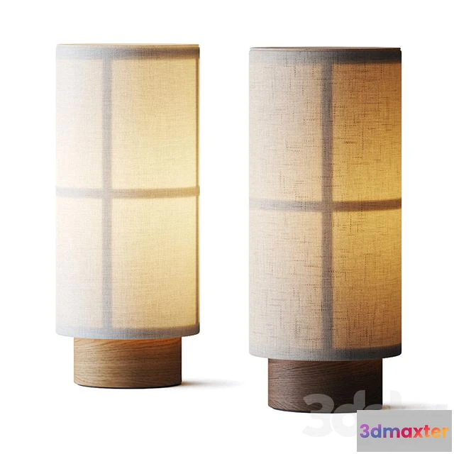 1544107 - Menu Hashira Portable Table Lamp 3D Max