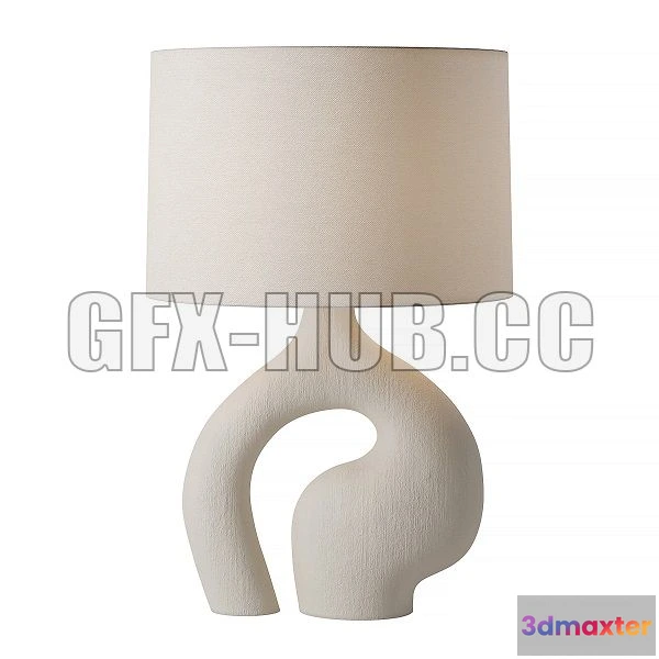 1546729 - Oblong Loop Table Lamp 3D Max