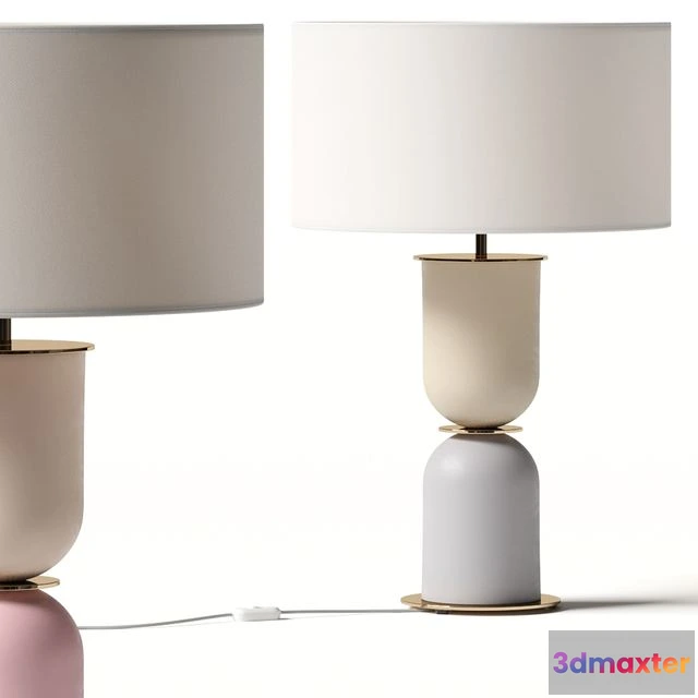 1556851 - Aromas del Campo Copo Table Lamp 3D Max