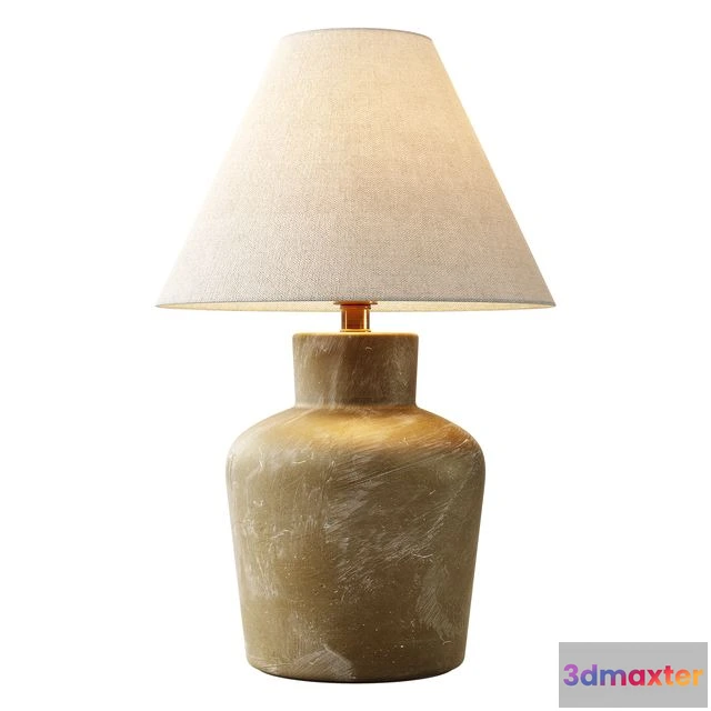1558633 - Zara Home - The ceramic lamp 3D Max