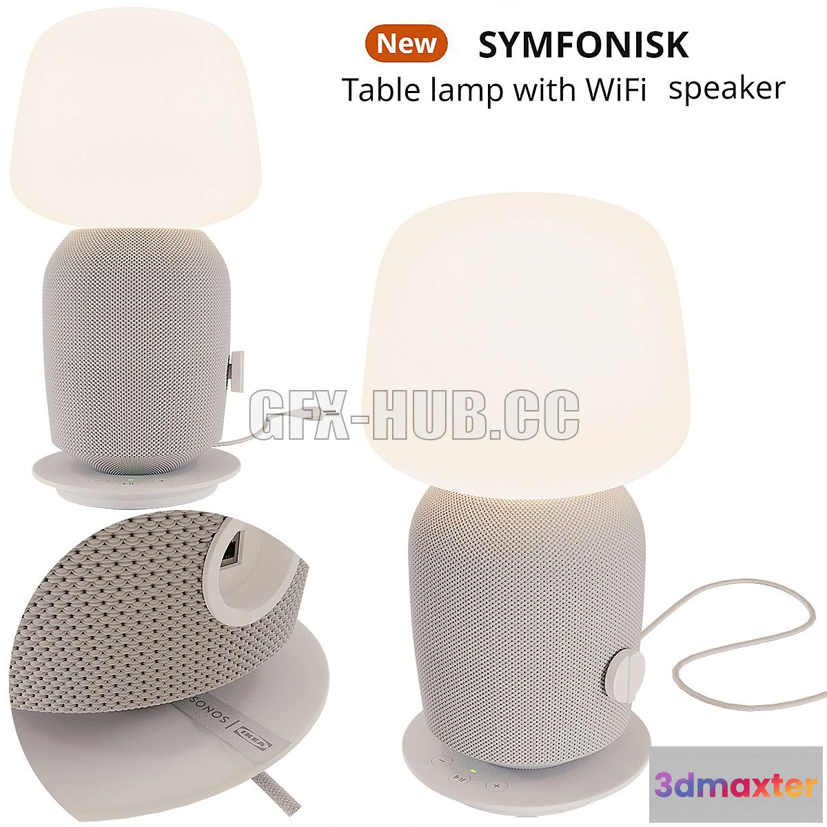 1565900 - Ikea SYMFONISK 3D Max