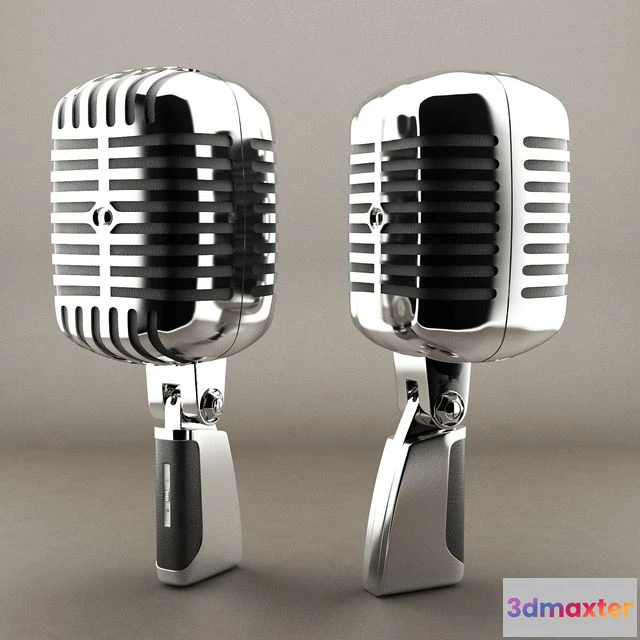 1567400 - Microphone 3D Max
