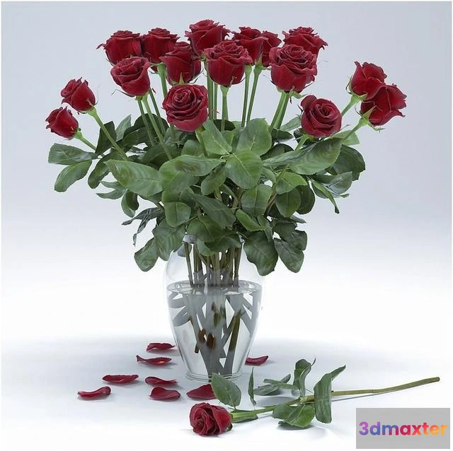 1568602 - Roses 3D Max