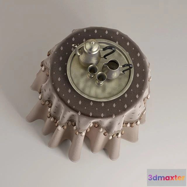 1569374 - Table drape 3D Max