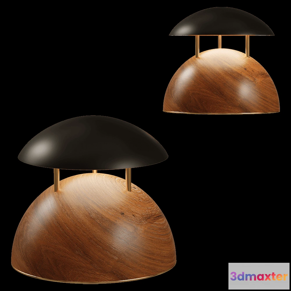 1658984 - Alma Light  - Table lamp Bell + 3D Max