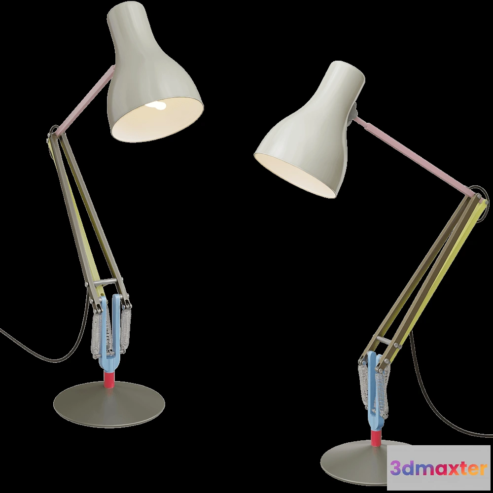 1659030 - Anglepoise - Desk lamp Type 75 Paul Smith Edition 3D Max