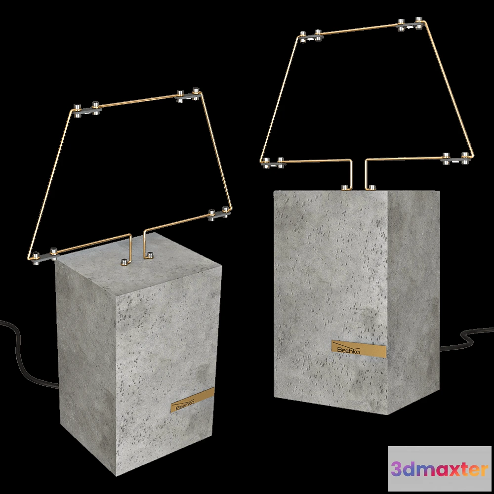 1659108 - Bezhko - Table lamp Line 3D Max