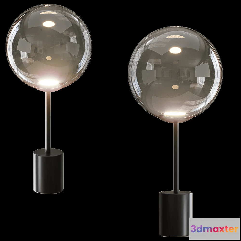 1659120 - Cangini & Tucci - Table lamp Pit 4 3D Max