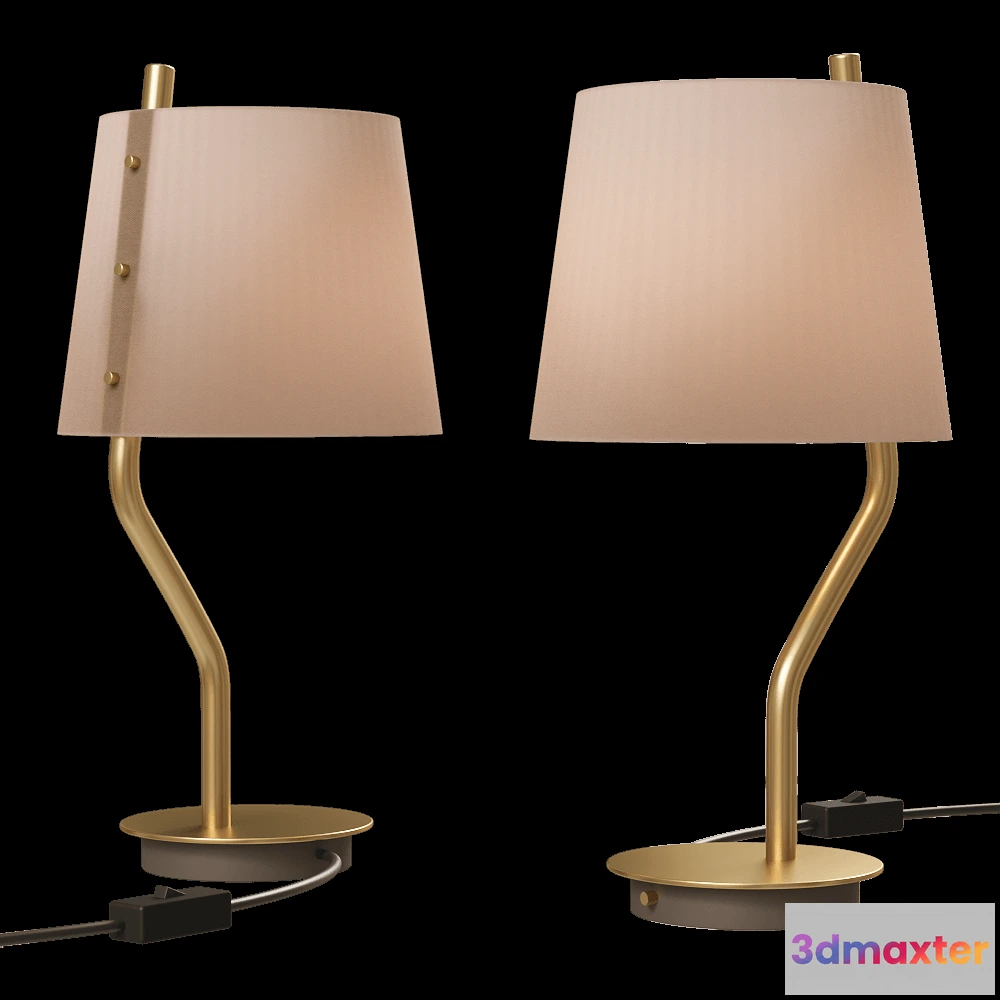 1659236 - CVL  - Table lamp COUTURE 3D Max