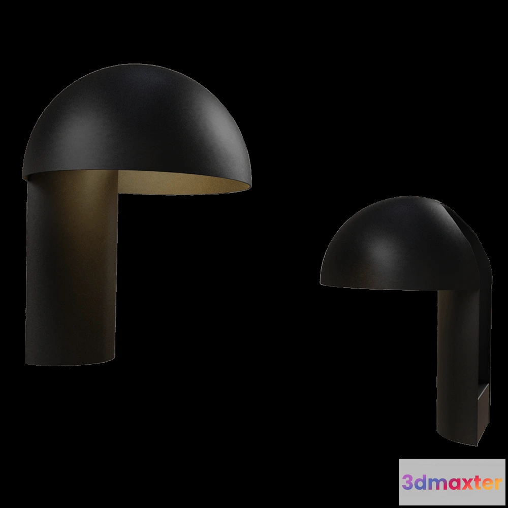 1659338 - Gejst  - Table lamp Leery Black 3D Max