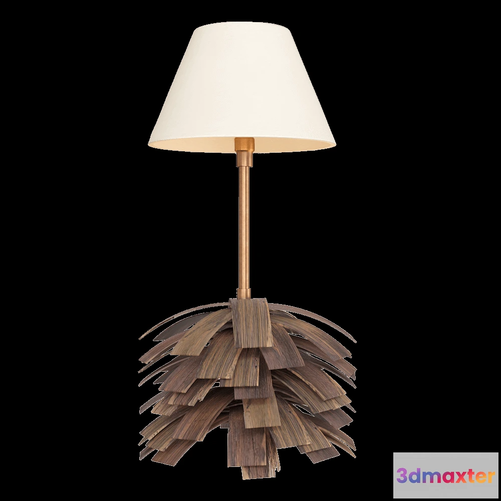 1659356 - Gie El  - Table lamp Shingle LGH0242 3D Max