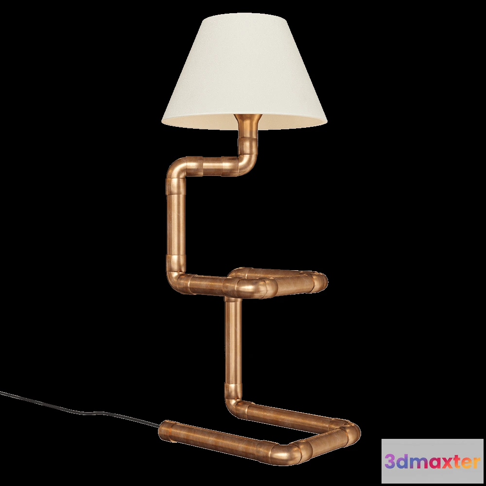 1659370 - Gie El  - Table lamp Snake LGH0220 3D Max