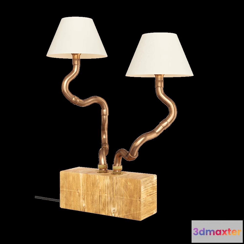 1659374 - Gie El  - Table lamp Bonzai LGH0210 3D Max