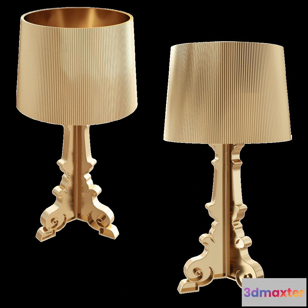 1659474 - Kartell - Table lamp Bourgie 3D Max