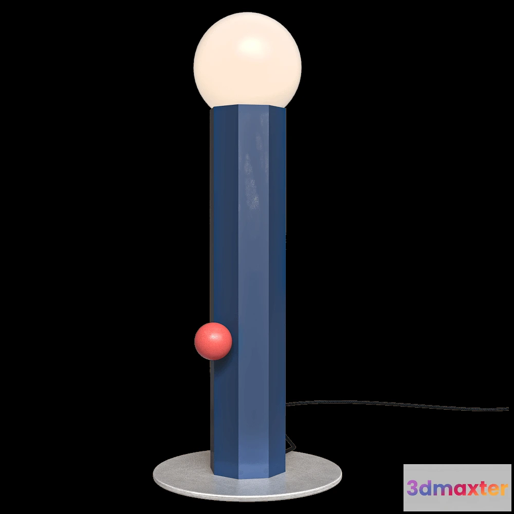 1659528 - LOFU  - Tabel lamp PO-032-W-BV- D 3D Max