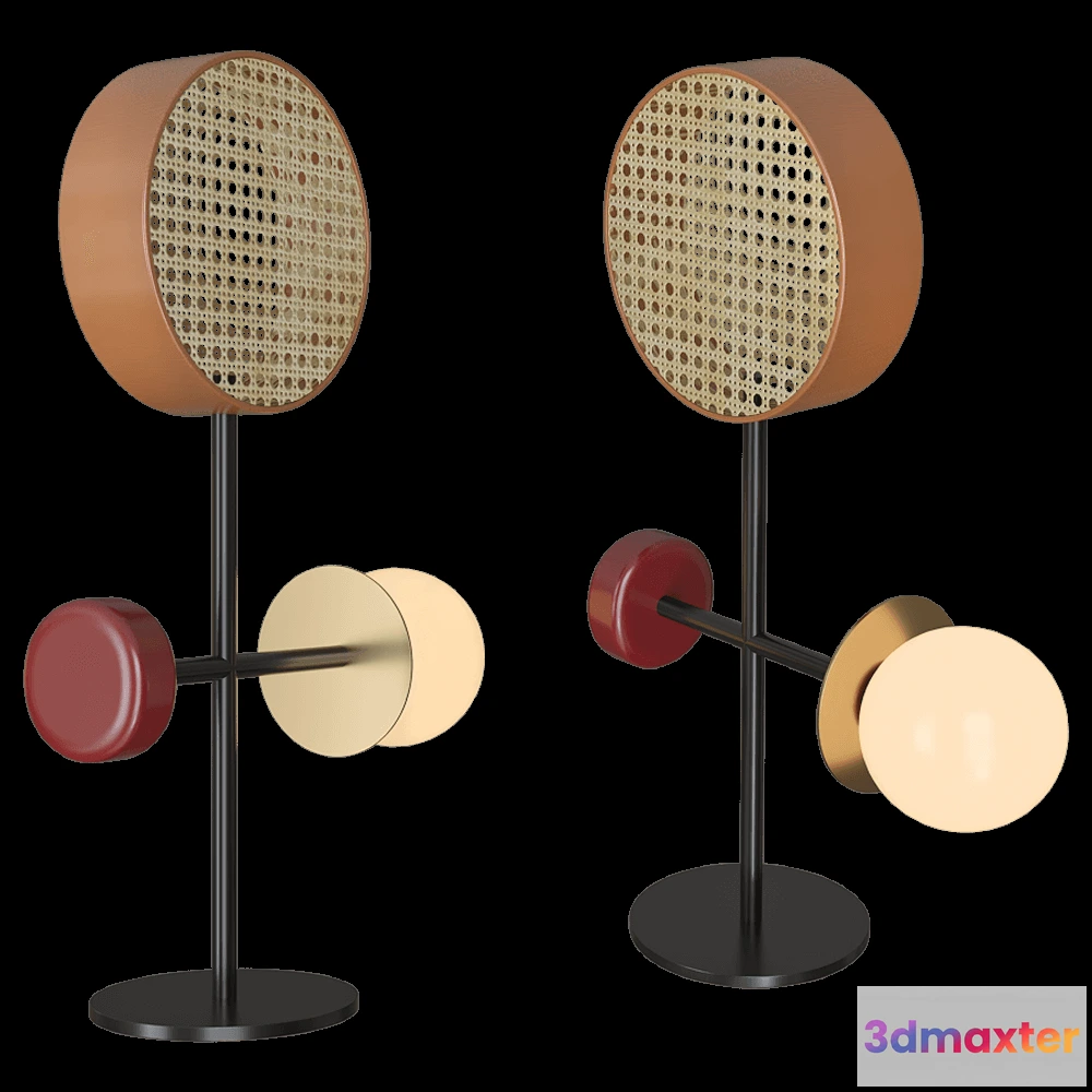 1659582 - Mambo Unlimited Ideas - Table lamp Monaco I 3D Max