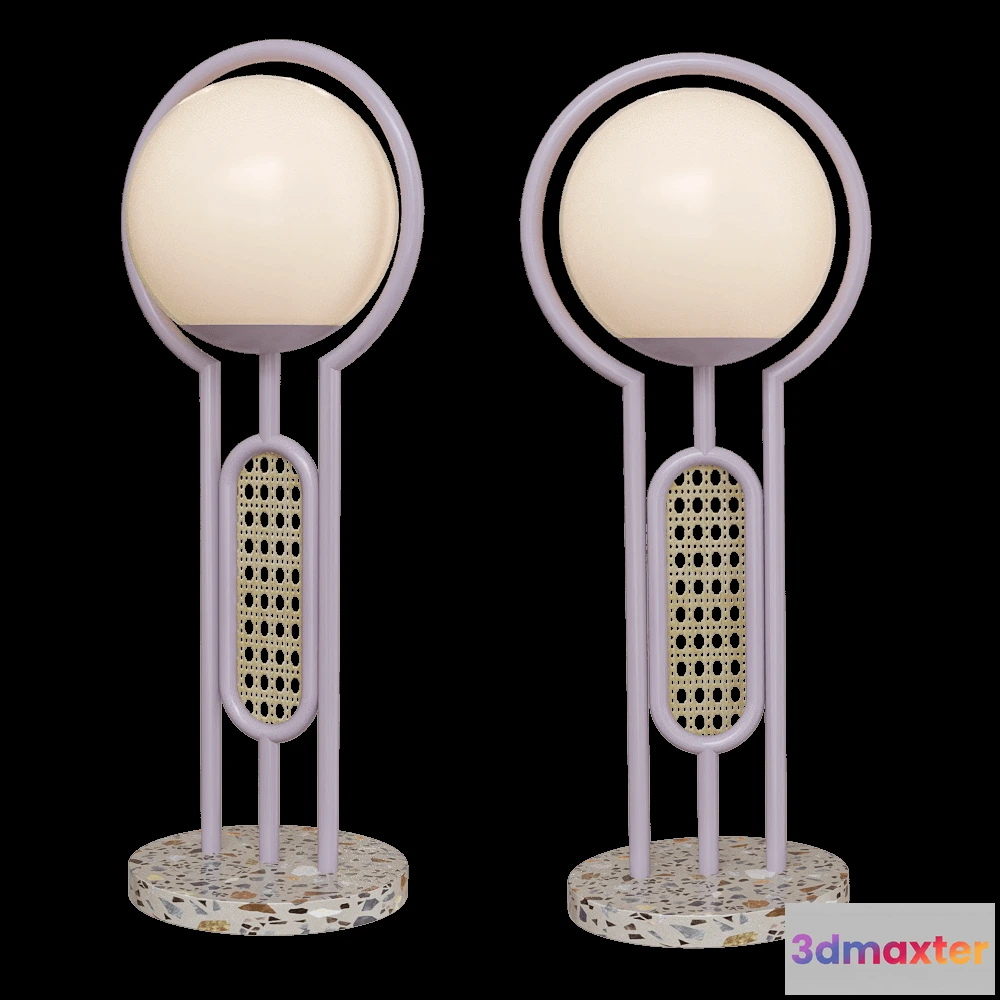 1659612 - Mambo Unlimited Ideas - Table lamp Frame 3D Max