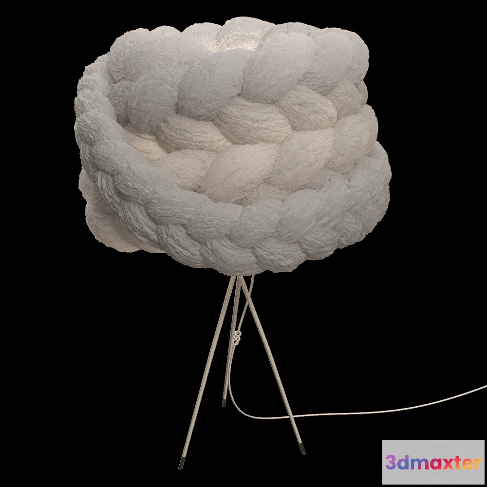 1659614 - mammalampa - Table lamp The Bride White 3D Max