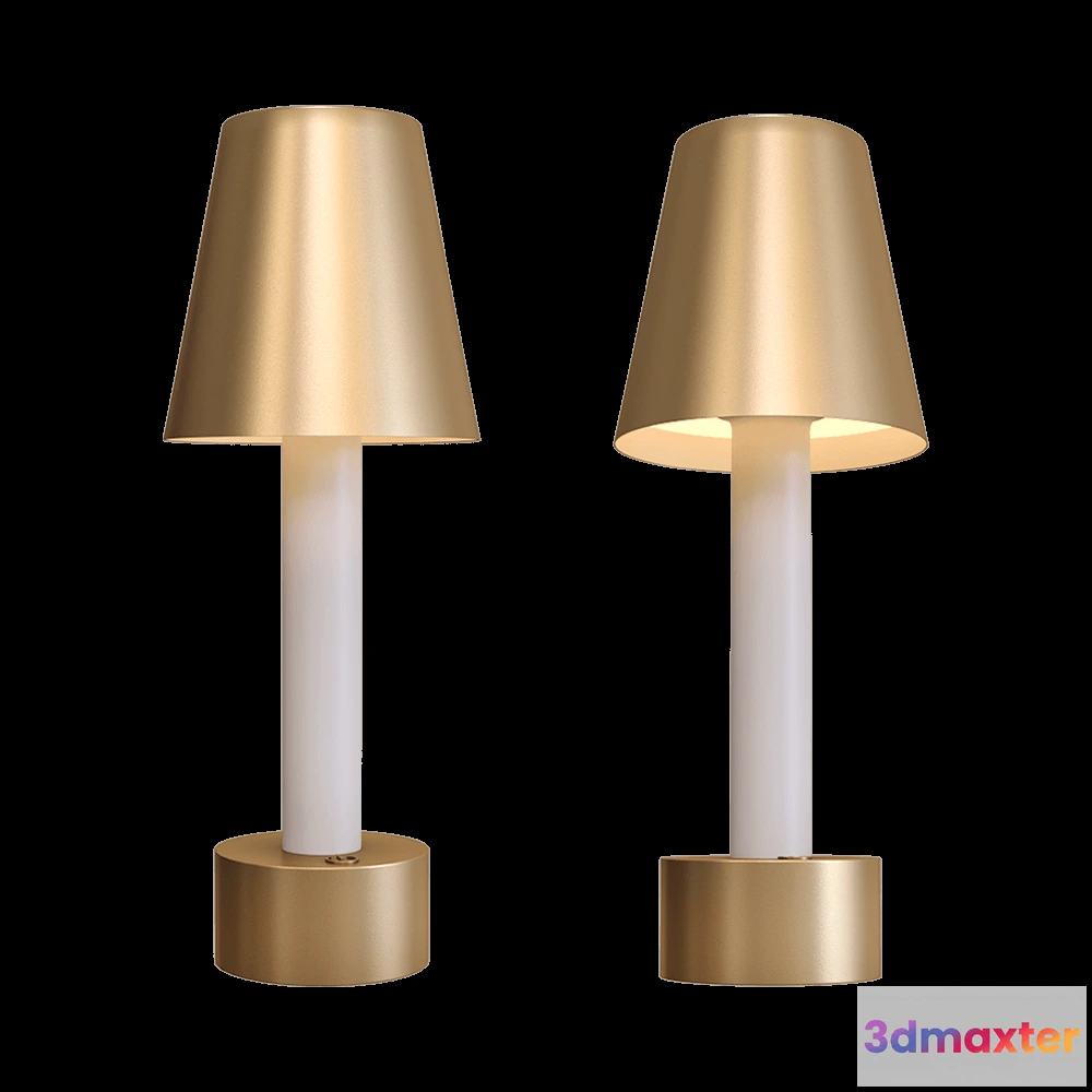 1659720 - Maytoni - Table lamp Tet-a-tet MOD104TL-3AG3K 3D Max