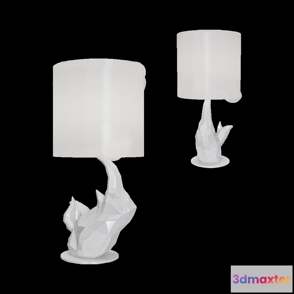 1659728 - Maytoni - Table lamp Nashorn MOD470-TL-01-W 3D Max