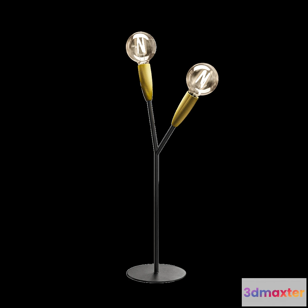 1659730 - Mazing XR - Lucande Carlea table lamp 3D Max