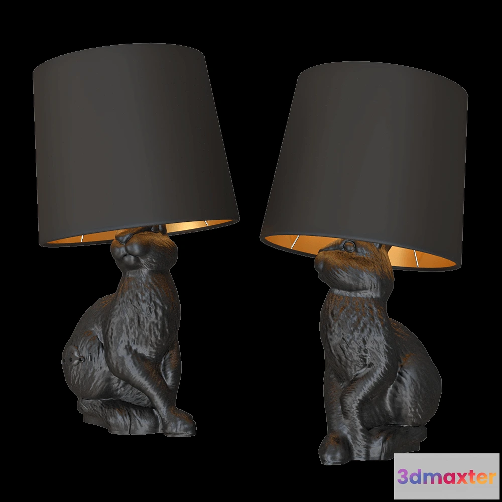 1659774 - Moooi  - Table lamp Rabbit 3D Max
