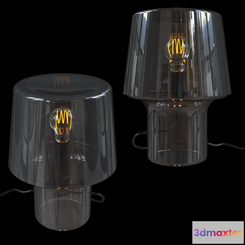 1659788 - Muuto - Table lamp Cozy in Gray 3D Max