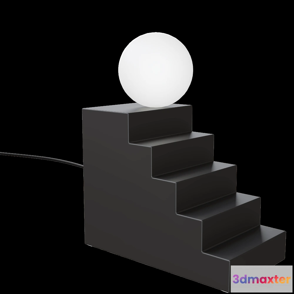 1659812 - Oblure - Table lamp Stair Black 3D Max