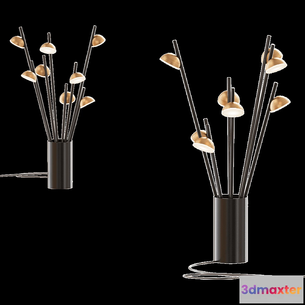 1659818 - Odeon Light - Table lamp Verica 415624TL 3D Max