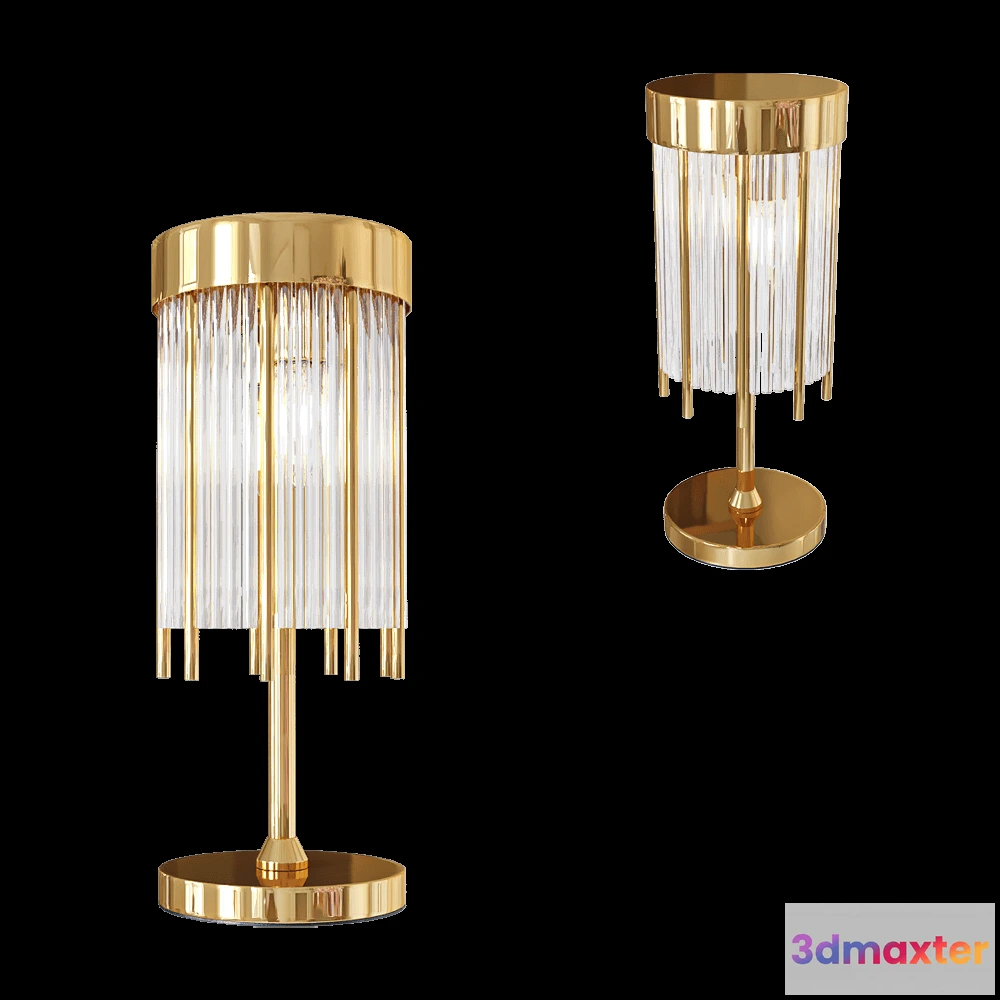 1659820 - Odeon Light - Table lamp York 47882T 3D Max