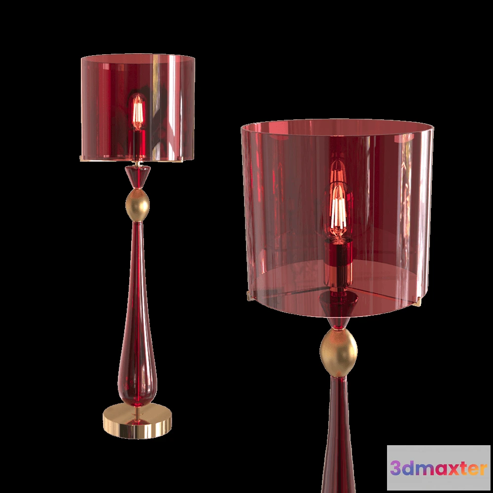 1659836 - Odeon Light - Table lamp Tower 48681T 3D Max