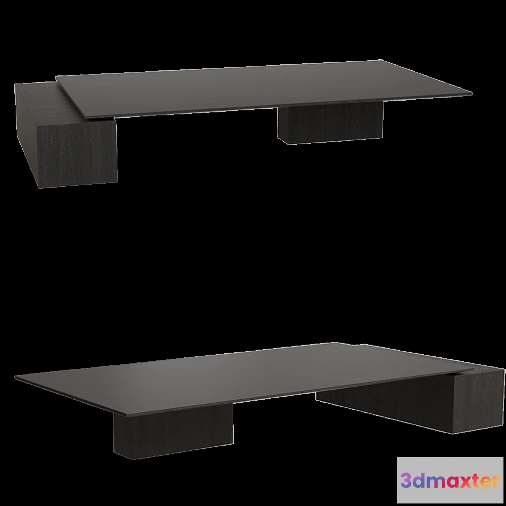 1659846 - Palo Nero - Coffee table Purezza 3D Max
