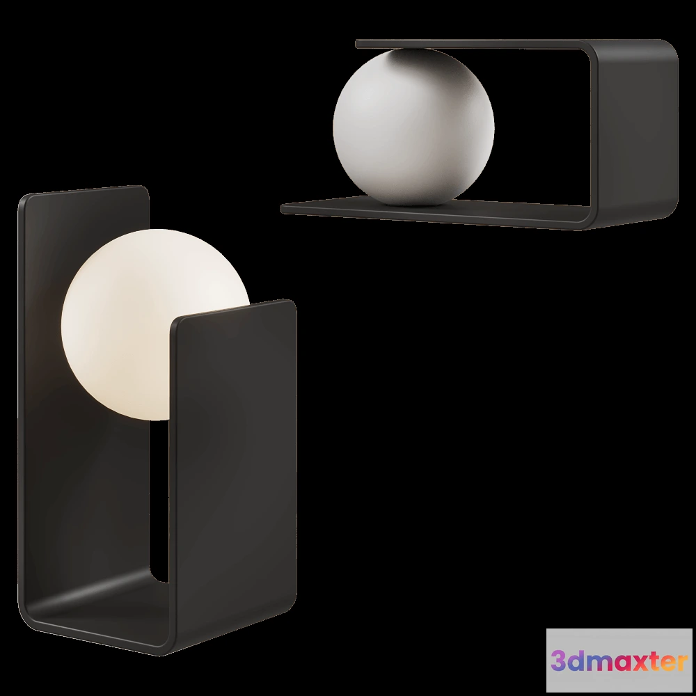 1659872 - PENTA - Table lamp Morsetto 3D Max