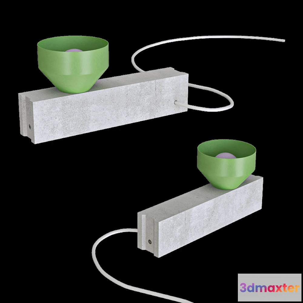 1659896 - Pluskouple - Table lamp Block 3D Max