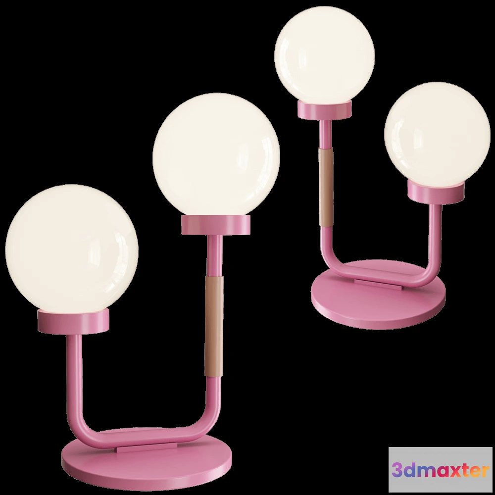 1660026 - SWEDISH NINJA - Table lamp LITTLE DARLING 3D Max