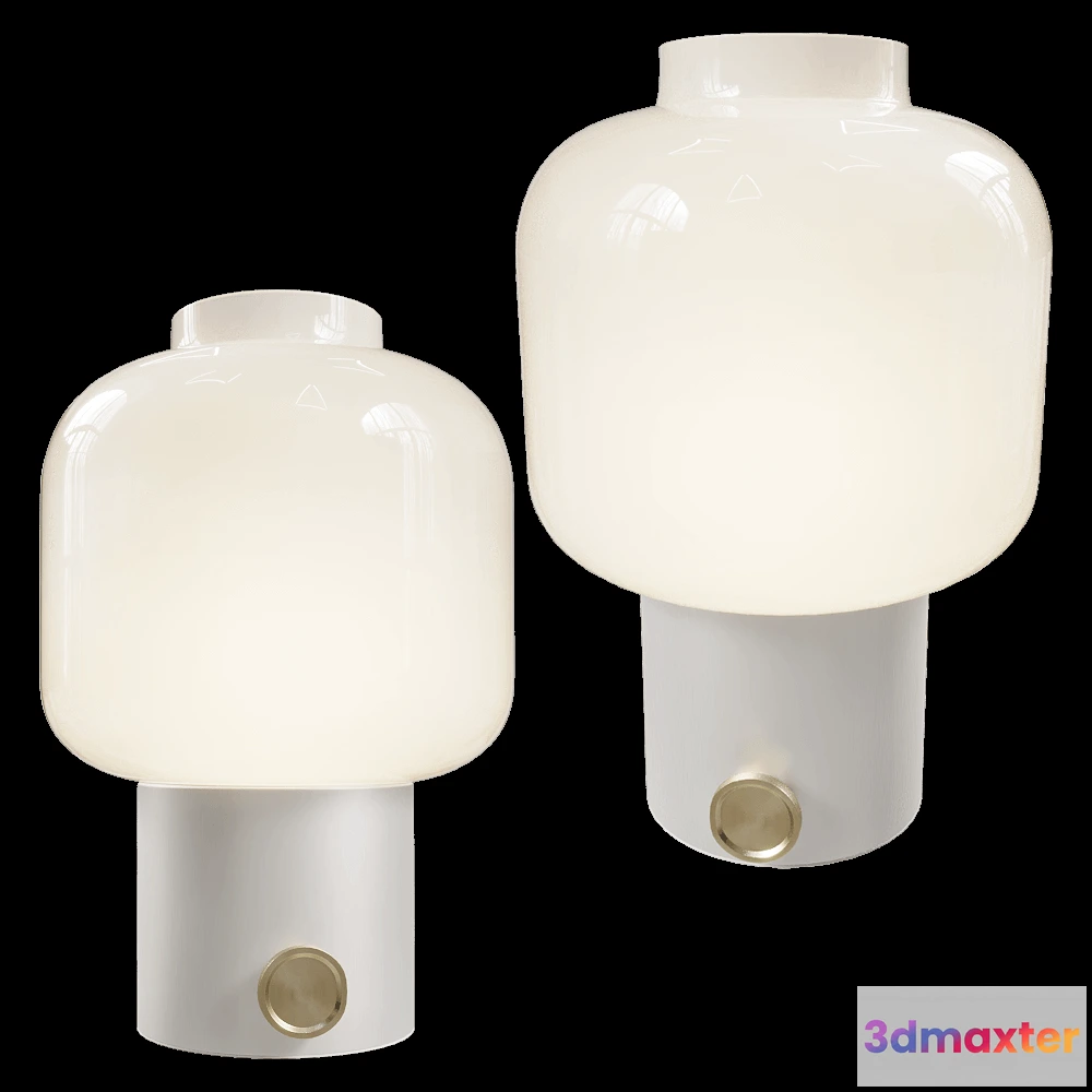 1660034 - Tala - Table lamp Moody white 3D Max