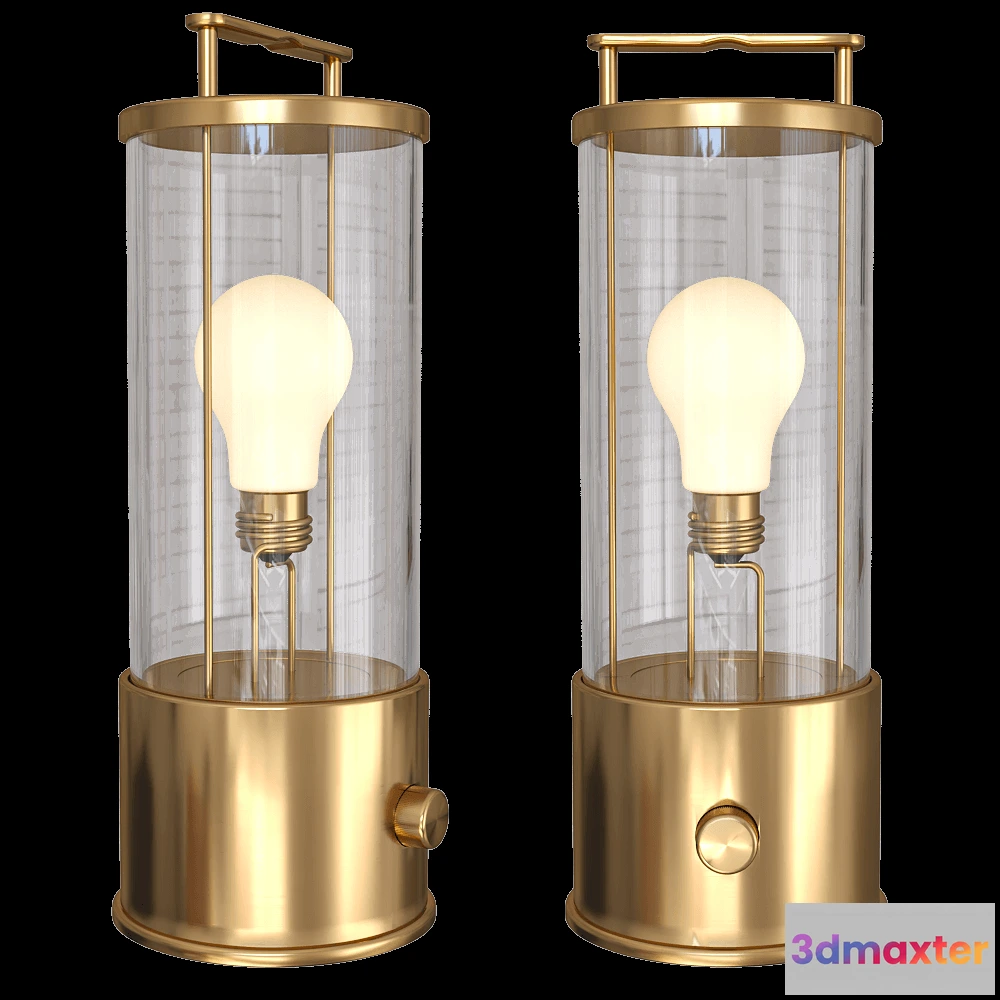 1660038 - Tala - Table lamp The Muse Brass 3D Max