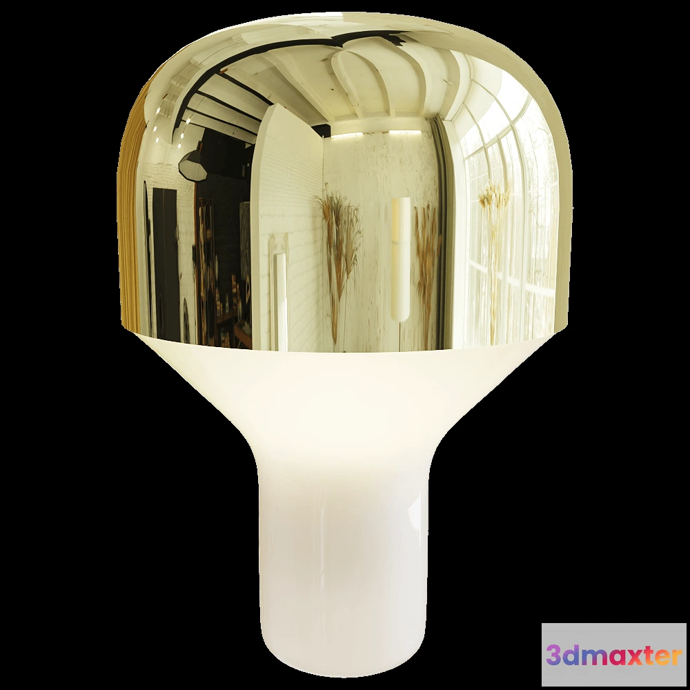 1660054 - TEO - Table lamp CAP Gold 3D Max