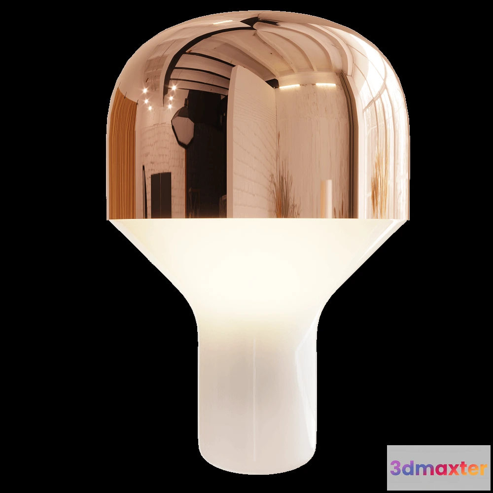 1660062 - TEO - Table lamp CAP Copper 3D Max