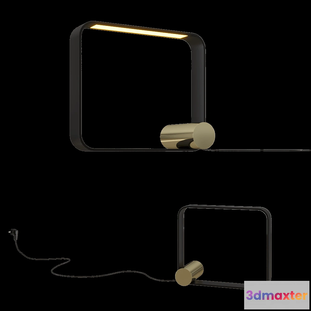 1660074 - TOOY  - Table lamp Nastro 563.32 3D Max