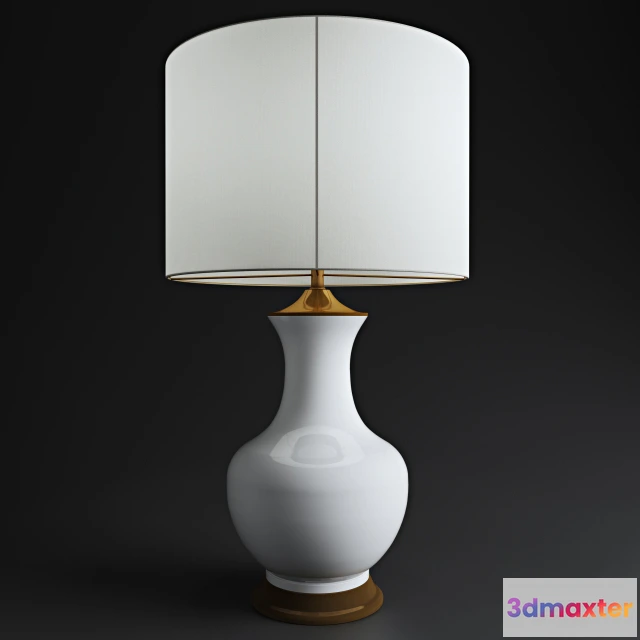 1660116 - lighting - Curreycodealers table lamp 02 3D Max