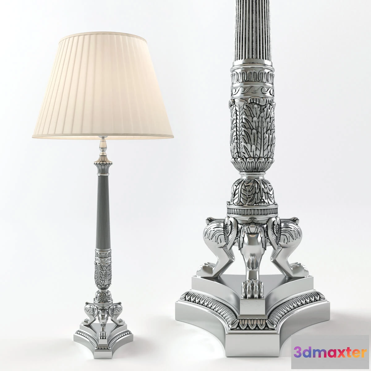 1660122 - lighting - Table lamp Marchand 45 3D Max