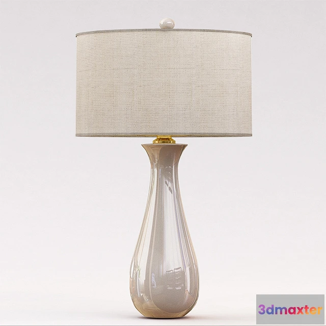 1660140 - lighting - Ceramic table lamp 8 3D Max