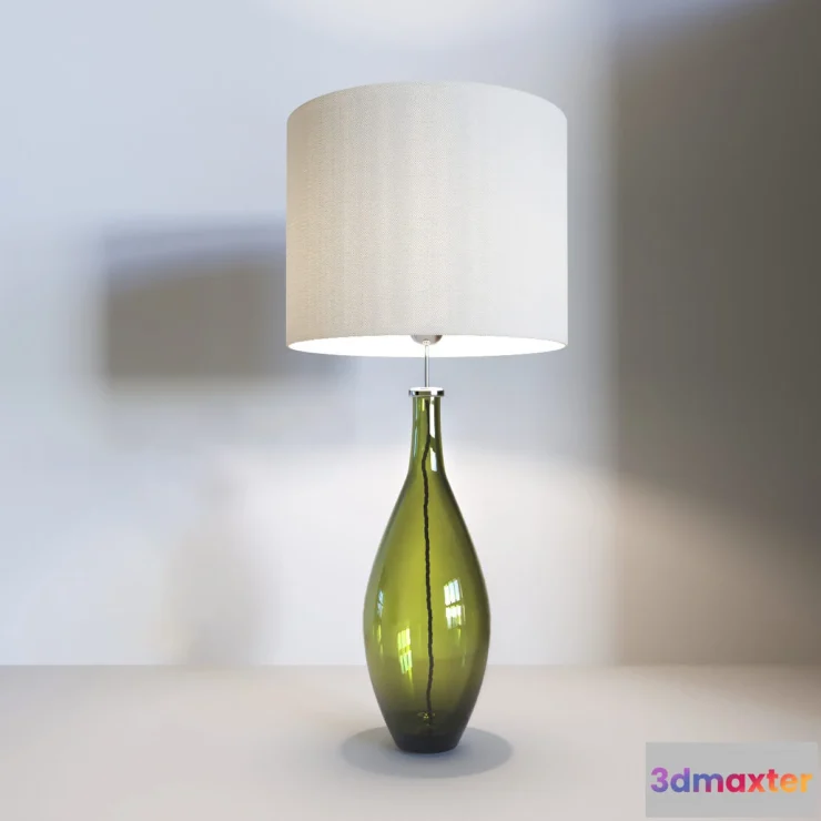 1660148 - lighting - Lola Chartreuse  table lamp 005 3D Max