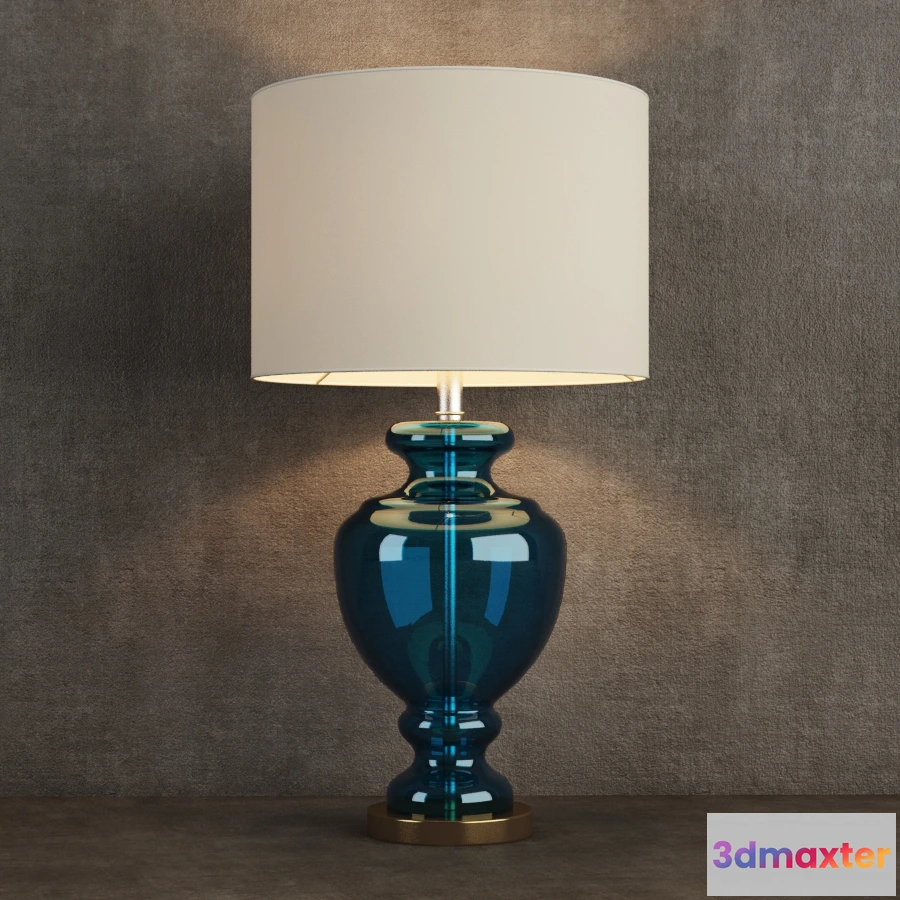 1660180 - lighting - Glass table lamp 1-5612 3D Max