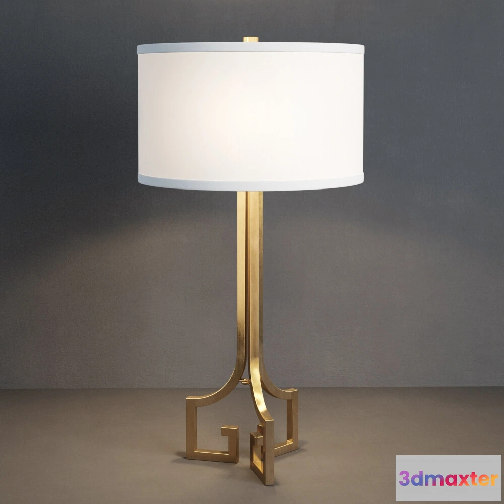 1660246 - lighting - Lory table lamp TL072-2-BRS 3D Max