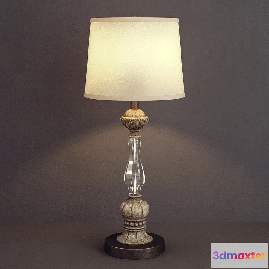 1660254 - lighting - April Table Lamp Tl070-1-Akd 3D Max