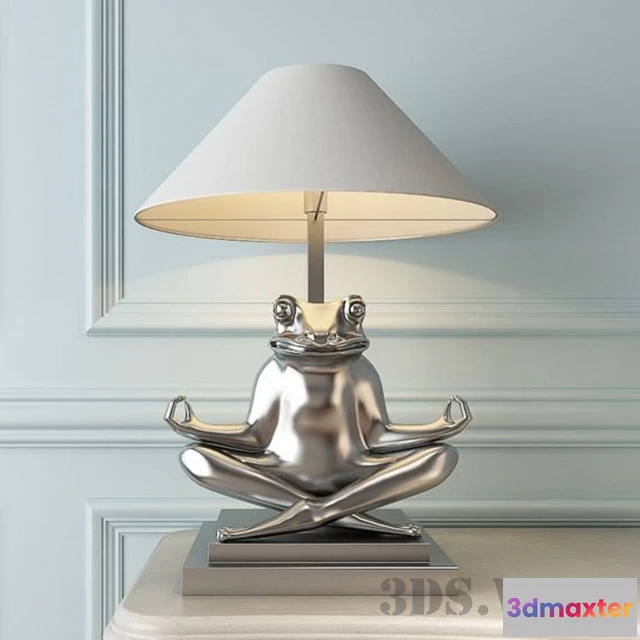 1660304 - lighting - Frog Desk table lamp 3D Max